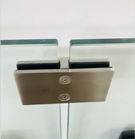 Aleader - Pince à verre moderne en acier inoxydable - 180 °   Verre à verre-L6018-L