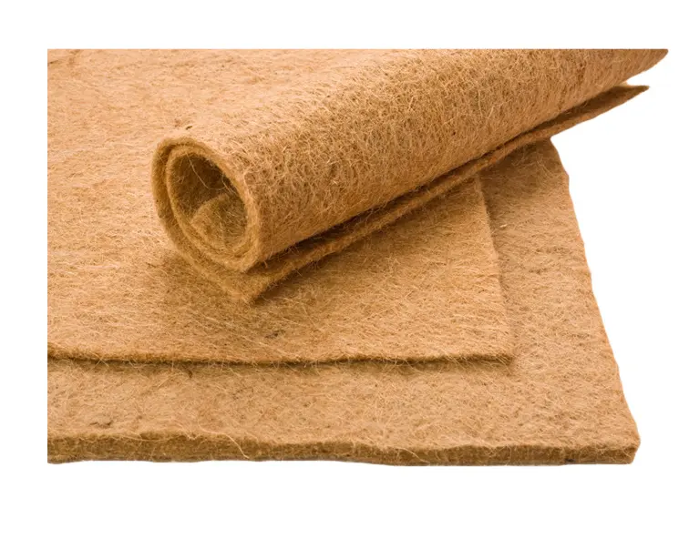 High Quality Jute Mats For Microgreens Eco-friendly Natural Jute Felt Mat Natural Jute Felt