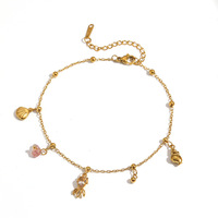 Chevillère Bowei tendance européenne et américaine, perles de conque et de crevettes, personnalisée pour femme, idéale pour les voyages