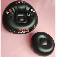 Nouveau design, pouf gonflable portable en PVC, canapé gonflable, chaise longue pliable pour les jeux sportifs, chaise de jeu portable