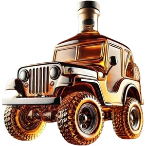 Vintage xe Whisky Decanter thanh lịch Glass Jar chai rượu vang cho Whisky những người yêu thích ông nội CHA chồng Quà Tặng nhà thanh trang trí - Product Image 2