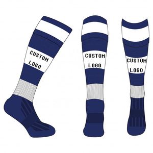 Athletic Sports Man Team Breathable Sweat-Absorbent Rugby Anti Slip <b>Socks</b> Custom Baseball American Football <b>Socks</b> - Product Image 1