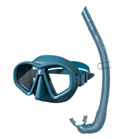 Nouveau Kit Masque et Tuba de Plongée en Apnée à Faible Volume Personnalisé en Usine, Verre Trempé, pour Adulte