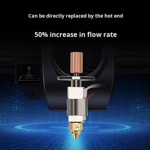 3D-printeraccessoires K1/K1max Keramische Opgewaardeerde Hotend Nozzle High-Flow High-Speed Printkit Extrusiekop Gemaakt In China - Product Image 3