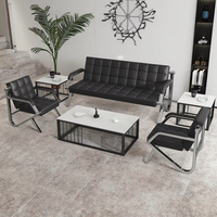 Mobilier commercial pour salle d'attente, chaise double en cuir avec cadre en bois doré pour salle d'attente, hôpital, aéroport