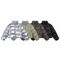 Veste matelassée vintage LAYENNE pour homme, veste d'hiver rembourrée à bulles, manches amovibles, polyester épais