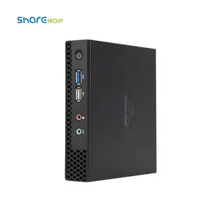 SHARE Latest Integrated J4125 VGA HD DP Industrial Desktop Computer Gaming PC I3 Linux Display mini PC