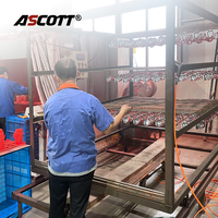 ASCOTT Aluminium-Coilnagler für Paletten, Kisten, Verkleidungen, Zäune, Rahmen und Bauarbeiten