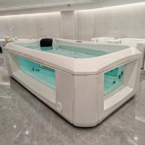 Bañera de Hidromasaje Acrílica Moderna, Comercial, Independiente, Rectangular, Ecológica, para Bebés, con Masaje de Aire, para Uso en Hoteles - Product Image 3