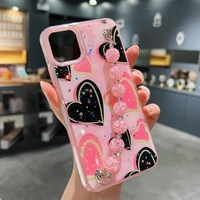 Funda Brillo con 2 en 1 uso ruo carcasas para cell con pulsera phone case for iphone 13 Pro Max accessories Mobile protective