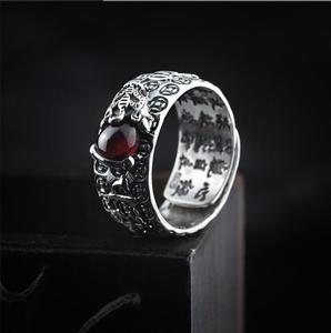 남성 반지 925 실버 제조업체 무료 배송 - Product Image 1