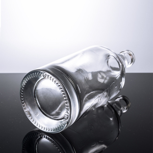 Bottiglie di Vetro Soffiate a Macchina Rotonde da 750ml 75cl 25oz Trasparenti per Vino Liquore Whisky Stile <span class=keywords><strong>Old</strong></span> Fashioned con Coperchio - Product Image 2