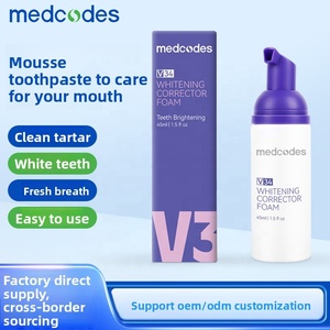 Espuma Correctora Blanqueadora <span class=keywords><strong>V34</strong></span> 45ml, Mousse Blanqueadora Dental para Eliminar Manchas y Refrescar el Aliento - Product Image 3