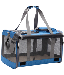 Petit chien et chat respirant pliable portable extérieur sac à dos pour animaux de compagnie avec sangle de poche - Product Image 6