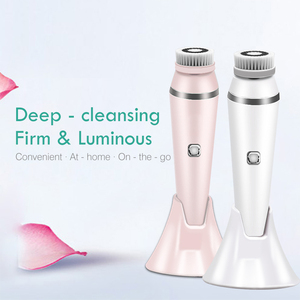 Máquina de Belleza <span class=keywords><strong>Facial</strong></span> Sónica Eléctrica 4 en 1, Kit de Spa con Cepillo <span class=keywords><strong>Eléctrico</strong></span> Impermeable para Limpieza de la Piel <span class=keywords><strong>Facial</strong></span>, con Funciones de Exfoliación y Masaje - Product Image 2