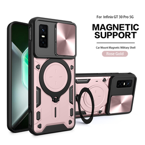 Bao đựng Chân đế xoay 360 ° cho Infinix GT 30 Pro 5g Giá đỡ nhẫn ngón tay cực lớn và bao gồm kẹp điện thoại - Product Image 6