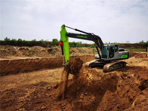 รถขุดไฮดรอลิกตีนตะขาบ ZE215E ZE215 ขนาด 21 ตัน สำหรับงานก่อสร้างและงานดิน - Product Image 1