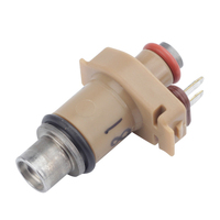 Boquillas de inyector de combustible Amarillo para motocicleta, 10 agujeros, etanol/gasolina, 140cc, 148cc, 160cc, para Y15ZR