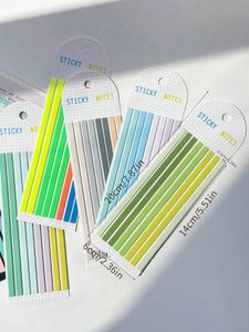 Juego de 7 Etiquetas Adhesivas Transparentes e Impermeables, Ideales para la Preparación Escolar de los Estudiantes, Juego de Papelería al por Mayor - Product Image 5