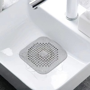 Odor-proof floor drain mat for toilets, <b>kitchen</b> sinks, and bathroom drains; thickened to prevent <b>clogging</b>; cross-border plastic - Product Image 1