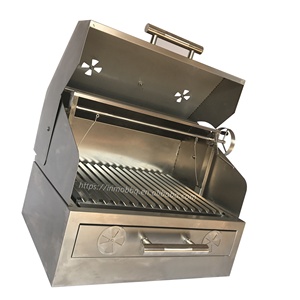 Parrilla Argentina de Carbón para Encimera de Acero Inoxidable con Cubierta Completa CS-AR8060 - Product Image 2