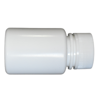 Flacon à pilules HDPE de 30ml certifié GMP-Bouchon à vis d'origine pour capsules de comprimés solides oraux (OEM en vrac)