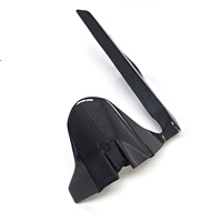 Kit de carénage en fibre de carbone véritable CARBONART pour Ducati Monster 821, garde-boue arrière, neuf, garantie 1 an
