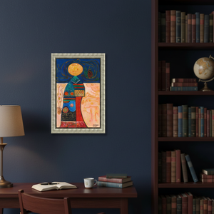 Dipinti ad Olio di Arte Astratta Moderna del Maestro Zhang Hong, Decorazioni Murali Dipinte a Mano con Stampa Digitale - Product Image 5