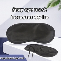 SM amusant masque pour les yeux polyester occultant masque pour les yeux couple flirtant mystère jouet sexuel timide jouet sexuel adulte