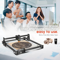 Laser réel puissance de sortie optique 10W Ortur 390*410MM zone de gravure Structure entièrement en métal Machine de gravure Laser Portable