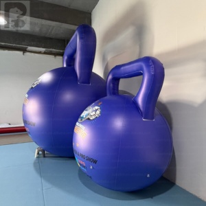 Kettlebell géant <span class=keywords><strong>gonflable</strong></span> de 2m et 3m avec impression intégrale, modèle de kettlebell <span class=keywords><strong>gonflable</strong></span> pour l'entraînement physique, <span class=keywords><strong>ballon</strong></span> de kettlebell avec logo - Product Image 3
