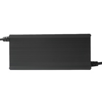 Chargeur de batterie Li-ion entièrement intelligent et automatique 54,6 V 8 A, portable, 48 V 8 A pour vélo électrique, trottinette électrique, moto