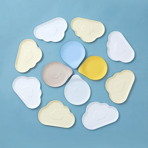 Assiettes <span class=keywords><strong>en</strong></span> papier biodégradables personnalisées et mignonnes pour gâteaux, fêtes, pique-niques et barbecues - Product Image 1