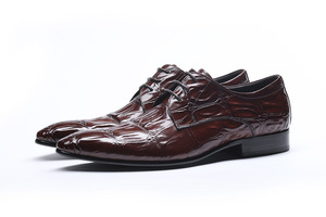 Zapatos Oxford de Vestir para Hombre, de Cuero Genuino, con Punta en Pico, con Cordones, de Color Sólido, Formales, para Todas las Temporadas, Envío Directo - Product Image 2