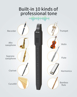 Mini instrument à vent électronique bon marché chinois Microphone sans fil sarbacane Saxophone alto ténor numérique
