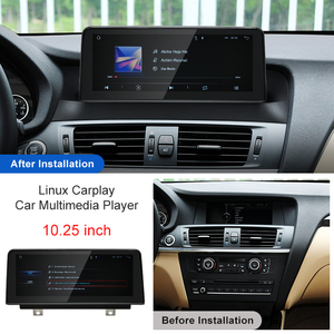 STWEI จอไร้สายขนาด 10.25 นิ้ว รองรับ AUTO CarPlay สำหรับรถยนต์ BMW X3 F25 X4 F26 NBT ปี 2013-2016 ระบบ Linux บลูทูธ DSP หน้าจอสัมผัส - Product Image 3
