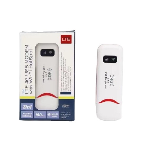 4G LTE Wireless USB Dongle 150Mbps Mobile Broadband Modem Stick 4G SIM Card Hotspot Router Pocket WIFI Network Adapter