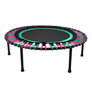 40inch <span class=keywords><strong>Mini</strong></span> Trampoline cho người lớn yên tĩnh mềm PVC Vải polypropylene Bungee đình chỉ rebounder cho tập luyện trong nhà nhảy - Product Image 1