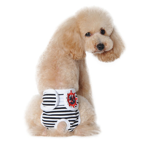 De perro de algodón pañal cubre cachorro hembra pantalones lavable para Untrained cachorros perros en calor. Perrito Menstrual y la incontinencia - Product Image 6