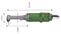 Mini-meuleuse d'angle (version filaire) pour le meulage et la découpe, avec prises standard européennes pour les projets de bricolage à domicile