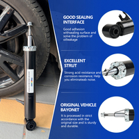 Amortisseurs de voiture avant/arrière 2008 à 2012 pour BMW Série 3 E90 E70 E71 Suspension avant droite avec ressort tampon intégré