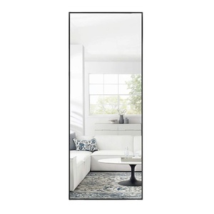Wholesales Framed <b>Floor</b> <b>Mirror</b> MOQ 100 Pieces Customized Durable Cheap Aluminum Alloy Frame <b>Mirror</b> for Bedroom Hotel Living Room - Product Image 6