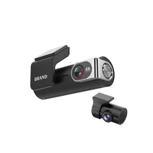 Dashcam Ultra Hd Dashcam 4 K Gps Wifi להתחבר רכב מצלמות 2k 4 k ראיית לילה Dual רכב דאש מצלמת 4 k