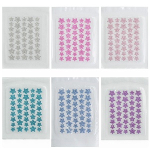 40 Parches Neutros Brillantes para Granos, Parches Hidrocoloides Faciales, Lindos Parches con Purpurina para Granos, Ideales para Conciertos y Fiestas - Product Image 2