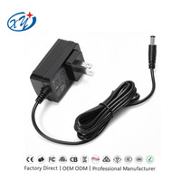 Adaptateur secteur standard américain de classe 2, approuvé ETL, fabriqué en Chine et au Vietnam, 24V 1A 12V 2A pour l'éclairage LED et l'électronique grand public