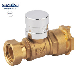 Ningbo Bmag OEM Tùy Chỉnh 1/2 "-2" Khóa Van Brass Từ Khóa Van Nước Có Thể Khóa Van Với <span class=keywords><strong>Key</strong></span> - Product Image 2