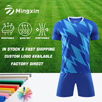Maillot de football sublimé respirant de qualité supérieure pour adultes et enfants – Tenue de football