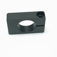 Pièces d'assemblage de caméra en alliage d'aluminium usinées CNC 5 axes sur mesure OEM, avec anodisation multicolore pour cadre de lentille
