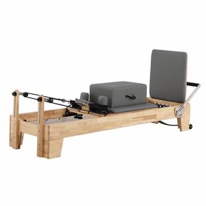 Offre Spéciale : Reformers <span class=keywords><strong>de</strong></span> Pilates en Chêne Massif, Équipement <span class=keywords><strong>de</strong></span> Fitness Léger et Populaire en Cuir pour l'Équilibre Corporel et l'Entraînement <span class=keywords><strong>de</strong></span> Yoga <span class=keywords><strong>de</strong></span> Haute Qualité - Product Image 5