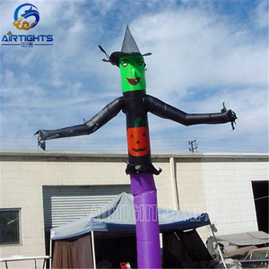 Halloween Decoration Sky air Puppet Customized Good Price Inflatable <strong>Witch</strong> air <strong>Dancer</strong> for Sale - Product Image 3